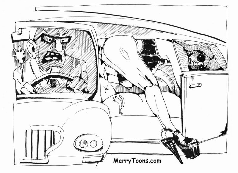 Cartoon car sex